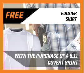 Purchase a 5.11 RUSH Pack and receive Rapid Excursion Pack