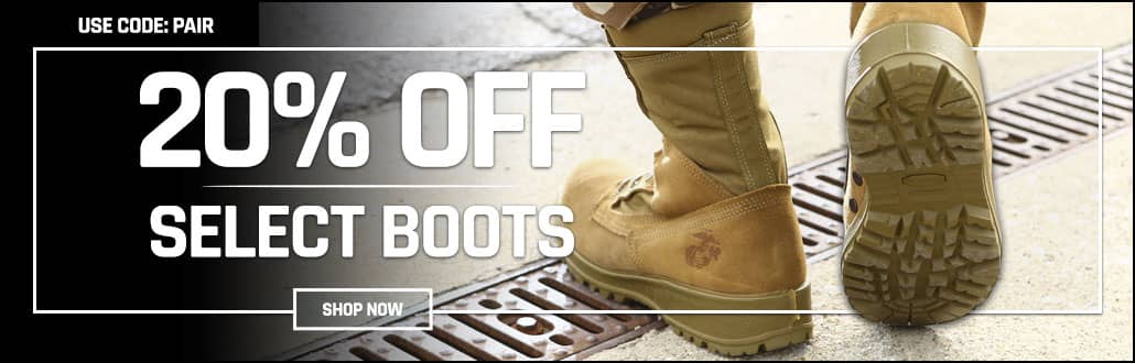 20% off select footwear