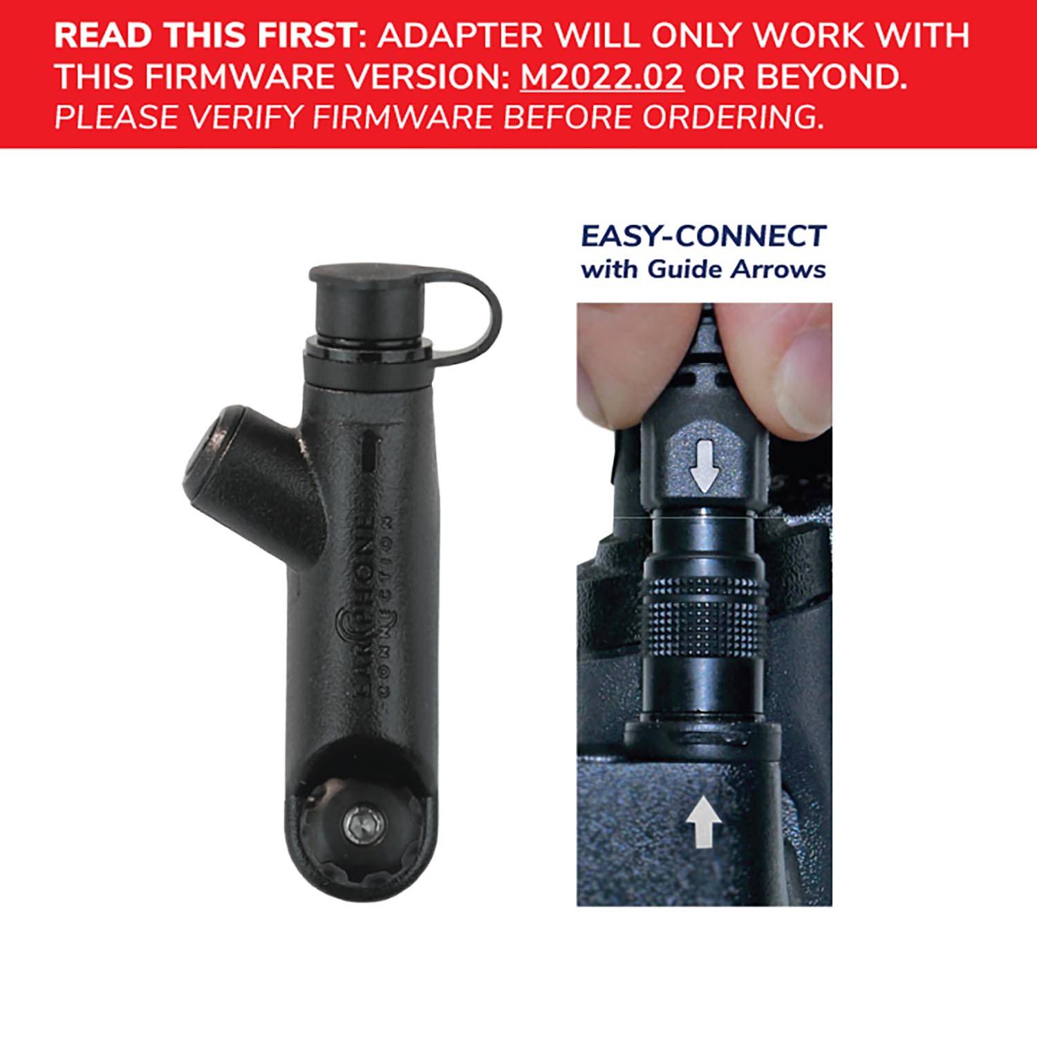 Ear Phone Connection EP5R7EC Easy-Connect Radio Adapter