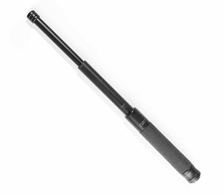 ASP Talon Infinity Baton, (Black Chrome), Button, 40cm