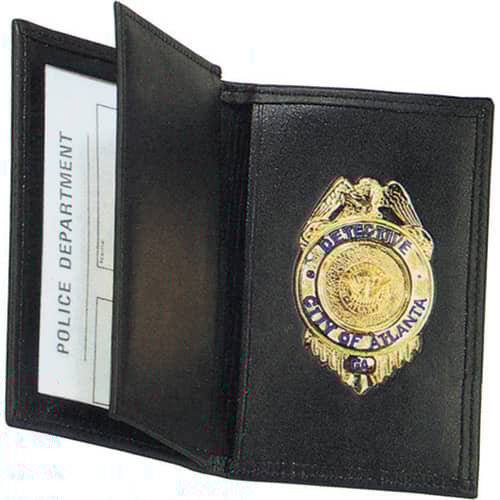 Strong Dress Side Open Double I.D. Case (Framed Windows)