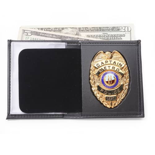 Perfect Fit RFID Blocking Bi fold Wallet with Single ID