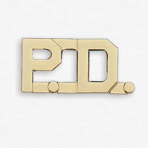 Blackinton Police Department Collar Brass