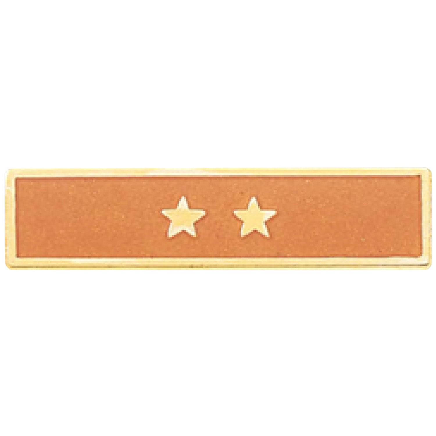 Two Star Commendation Bar