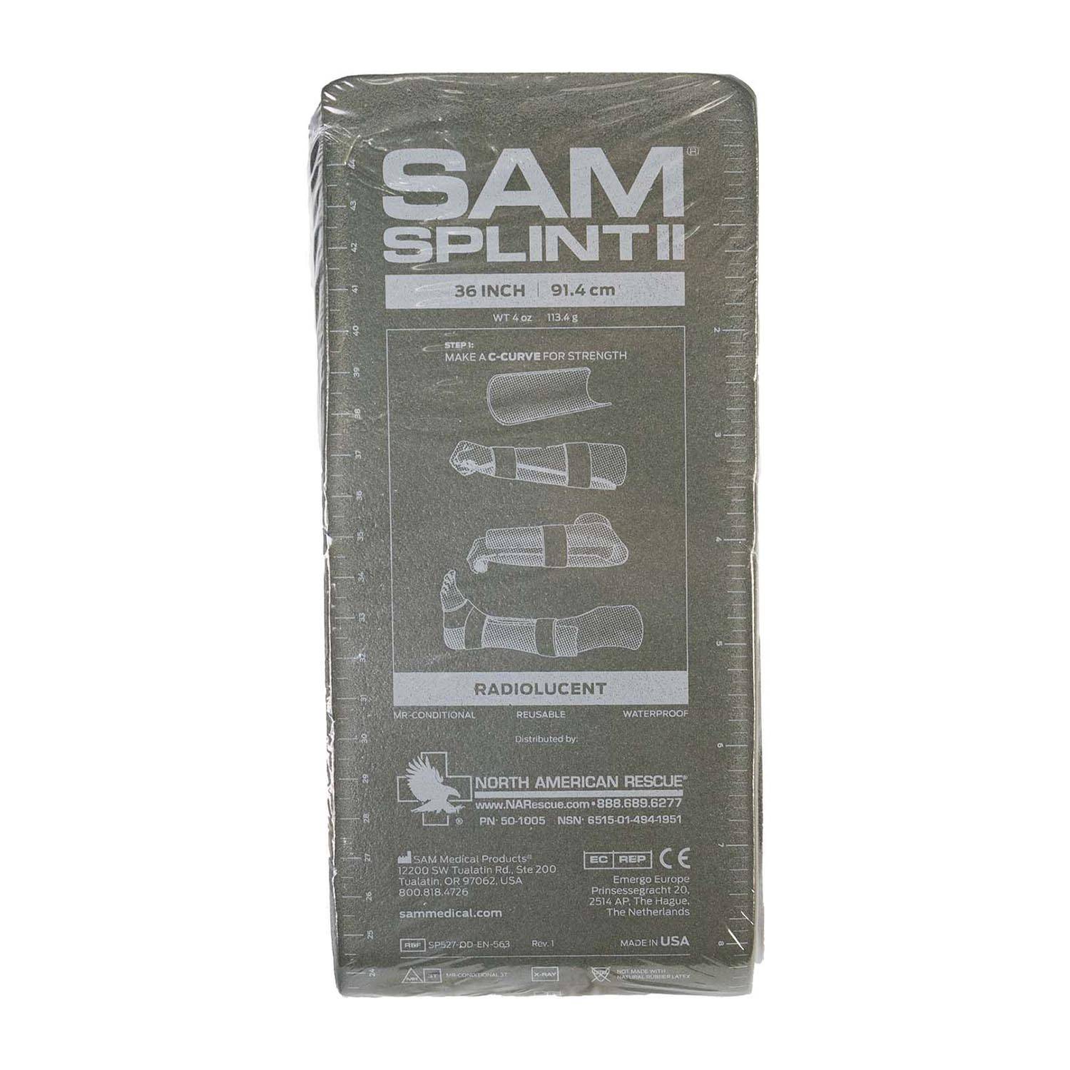 North American Rescue Sam Splint II