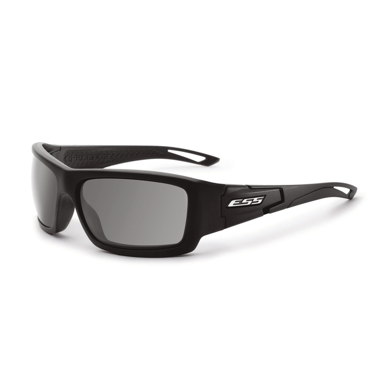 ESS CREDENCE BLACK SUNGLASSES WITH SMOKE GREY LENSES