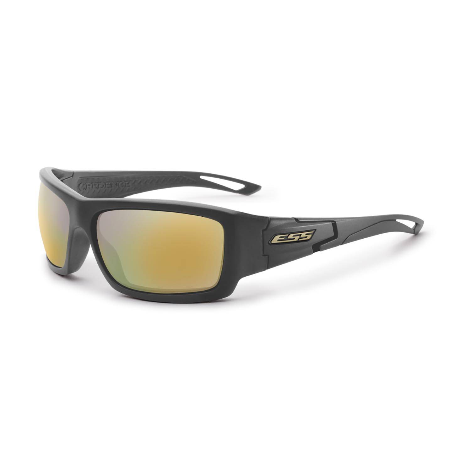 ESS CREDENCE CARBON ANSI MIRRORED SUNGLASSES