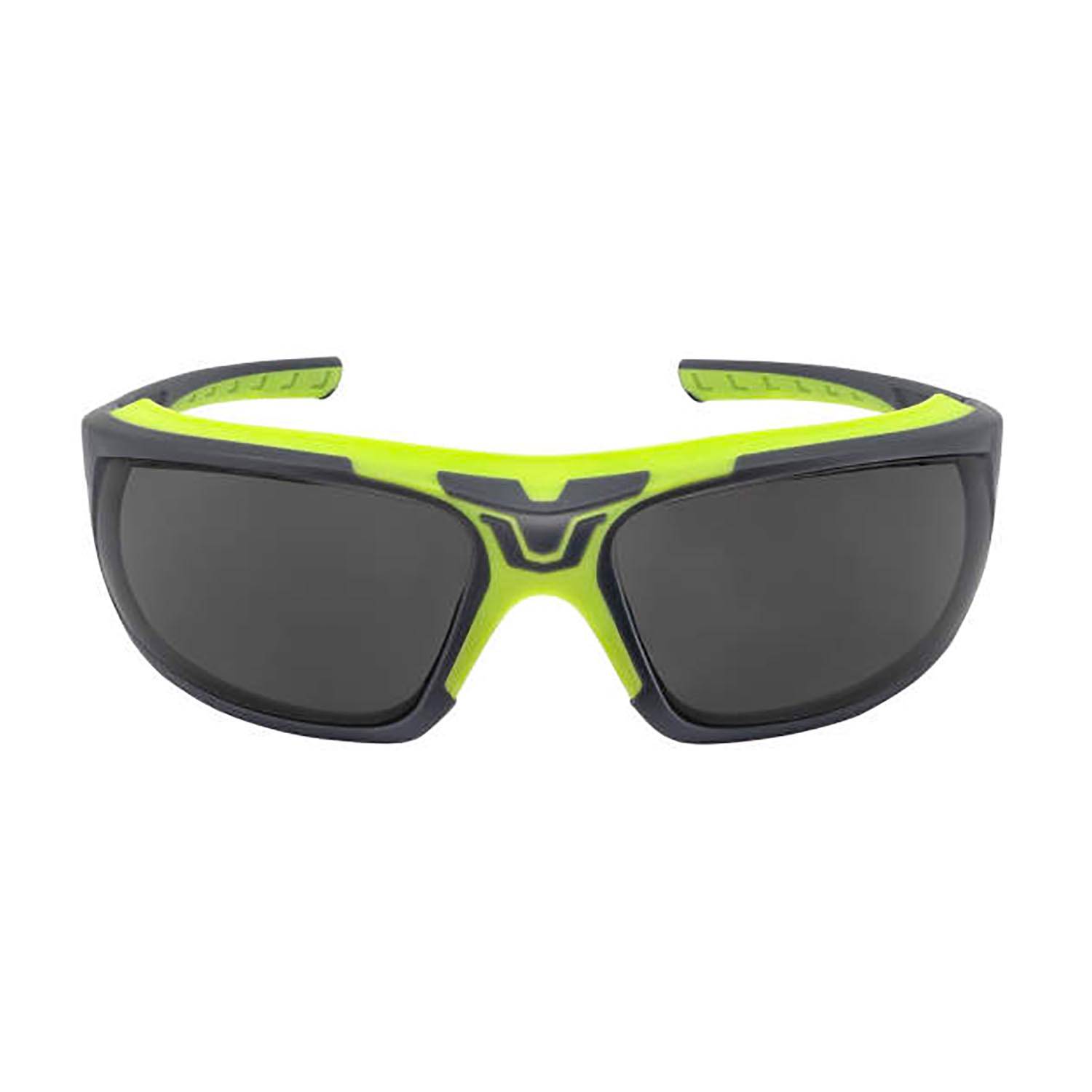 RADIANS GLYF SAFETY GLASSES WITH COMFORT TOUCH LINER, 12 PAC