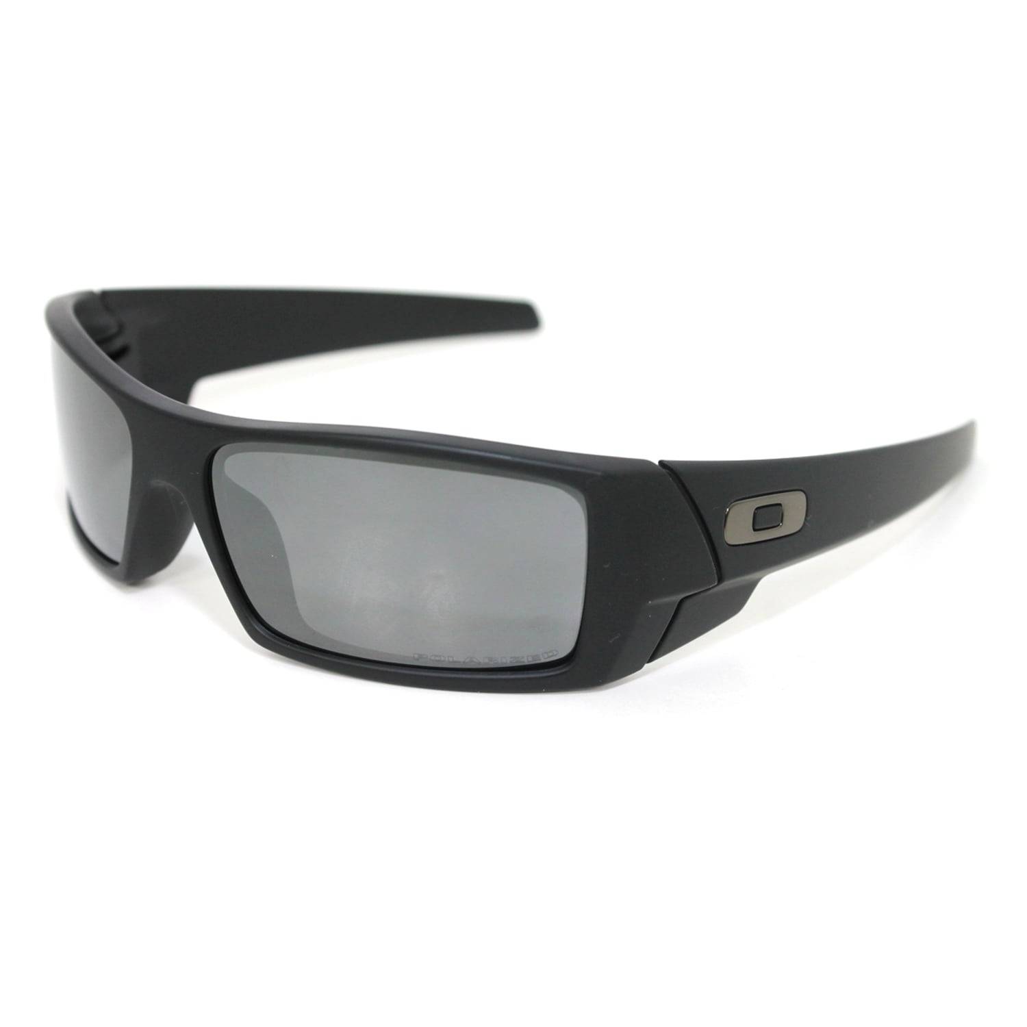 Oakley Gascan Polarized Sunglasses (Matte Black / Black Irid
