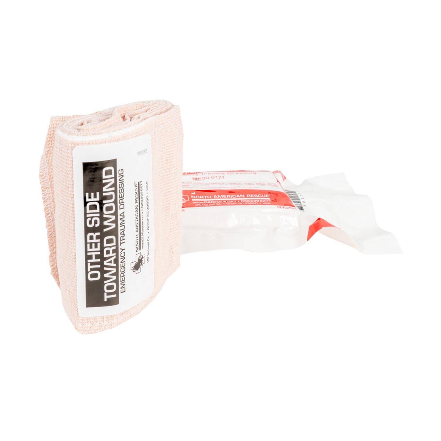 North American Rescue Flat Responder Emergency Trauma Dressi