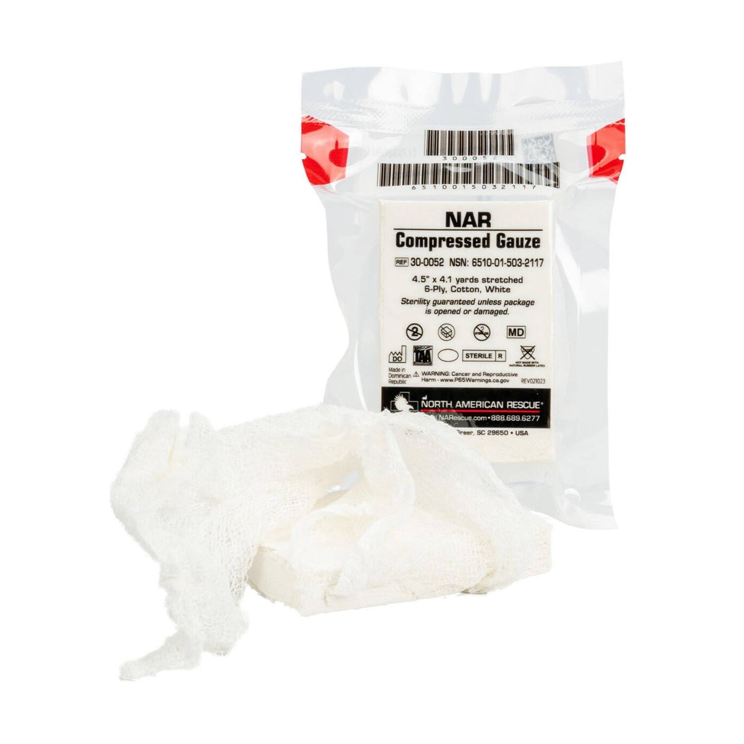 North American Rescue Compressed Gauze