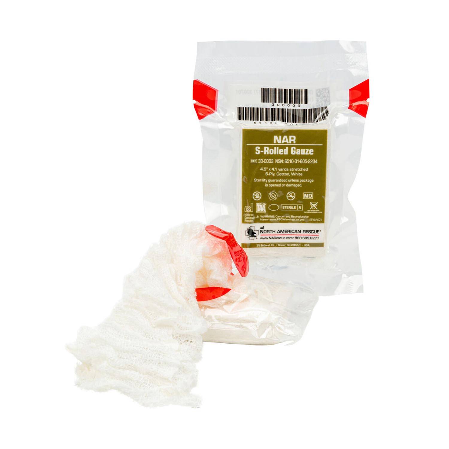 North American Rescue S Rolled Gauze