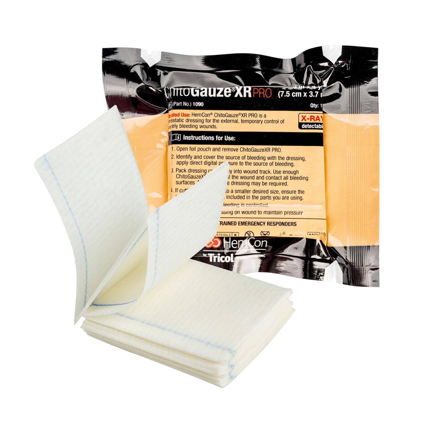 North American Rescue ChitoGauze Hemostatic Bandage