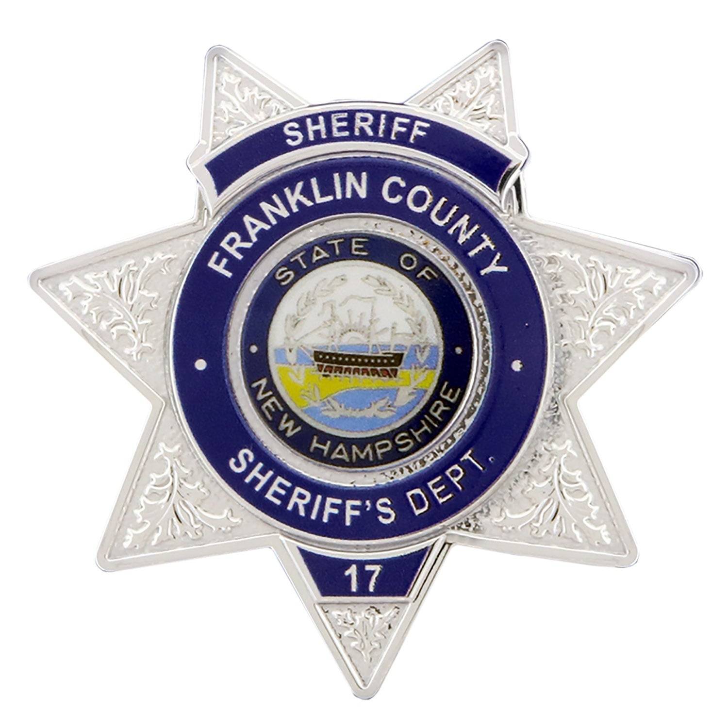 BLACKINTON FLEXBADGE FLX448-R 7-POINT STAR