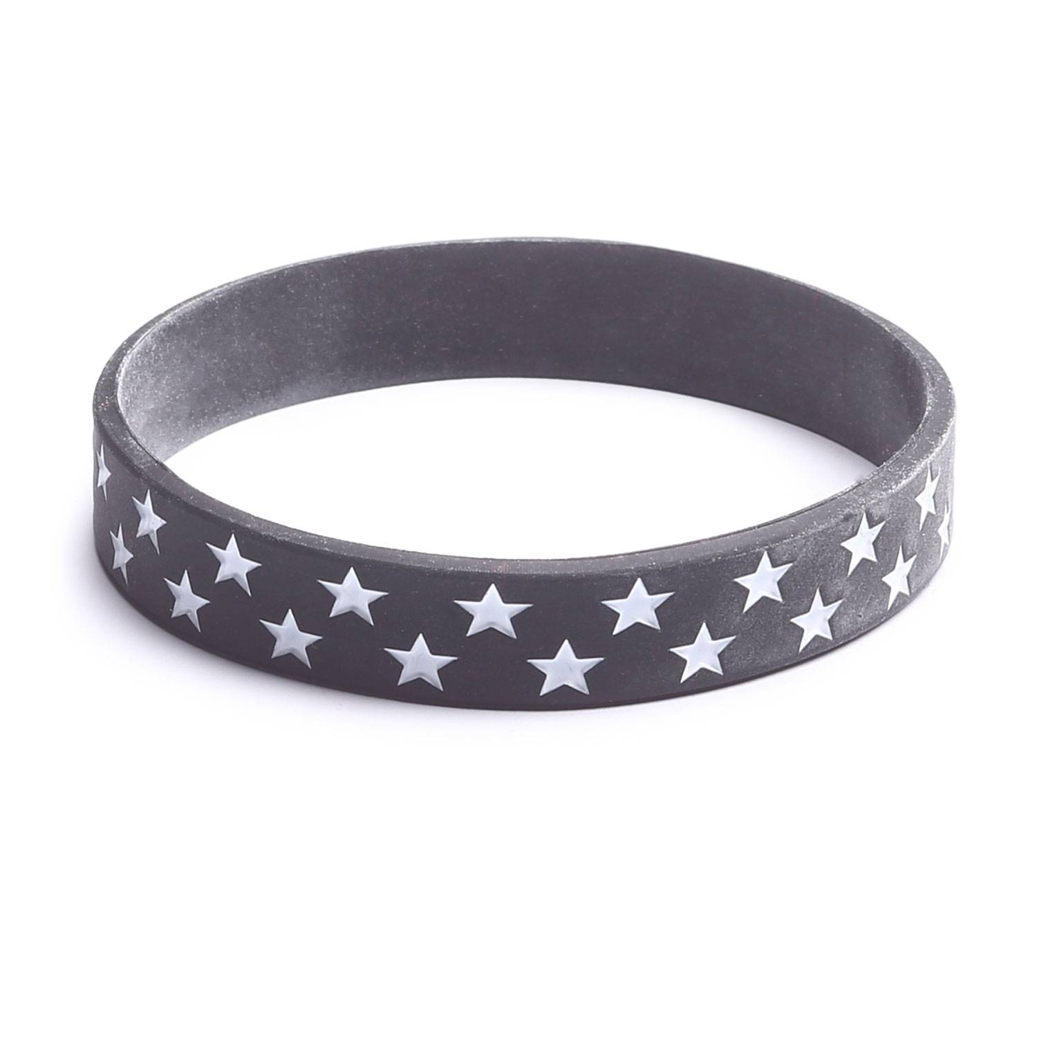 Wesol Star Spangled Thin Blue Line Wrist Band