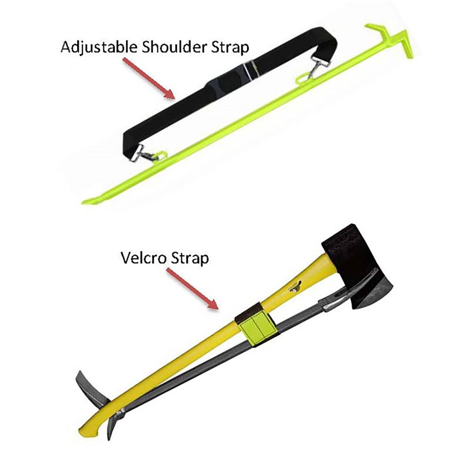 Leatherhead Tools 4� x 2" wide Black NY Hook Shoulder Strap