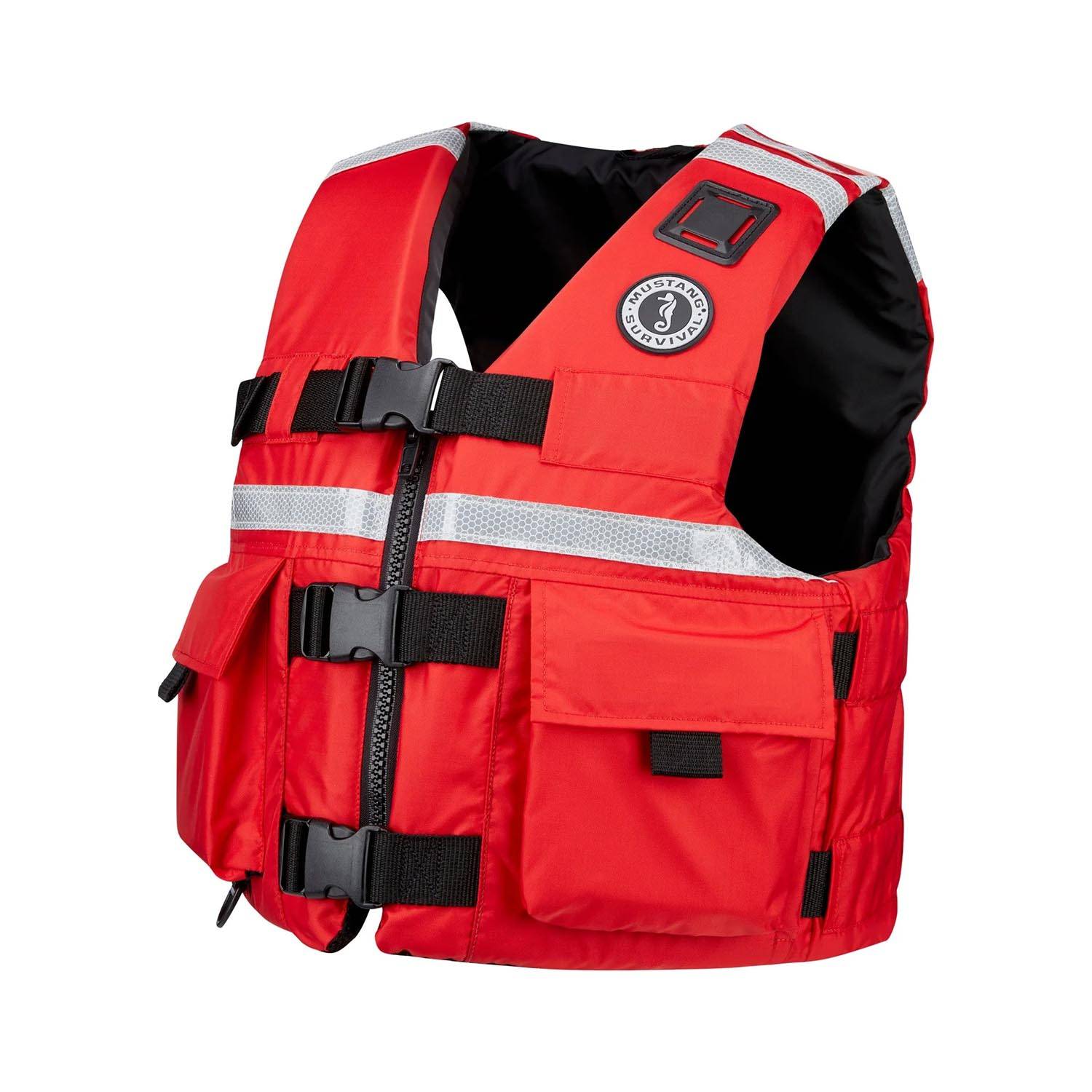 Mustang Survival Pro SAR Vest with SOLAS Reflective Tape