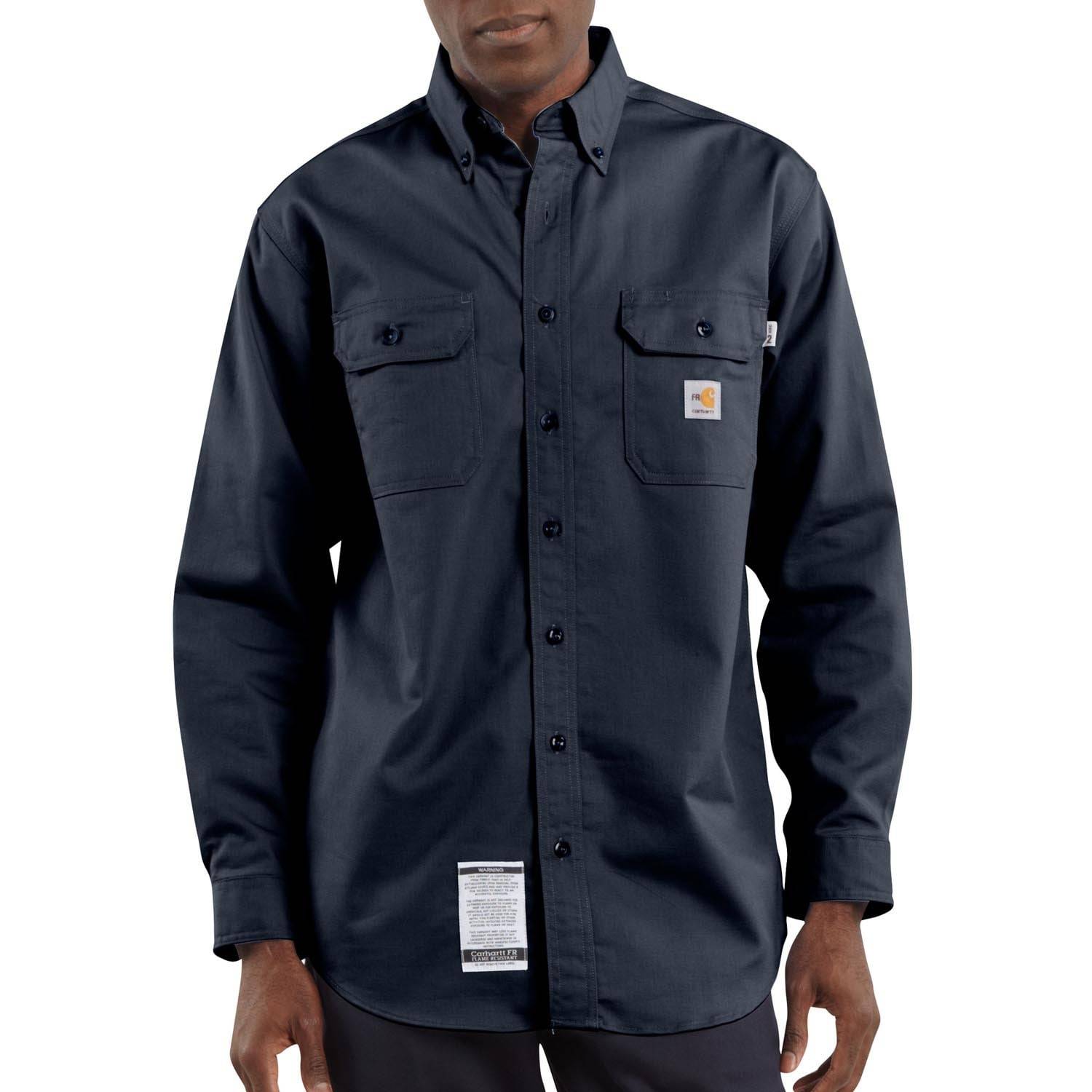 CARHARTT MEN'S FLAME RESISTANT TWILL LONG SLEEVE SHIRT