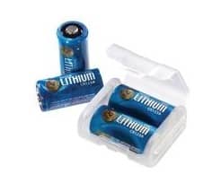 CR123A 4 BATTERIES & LINK CASE