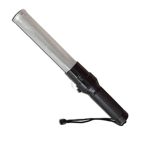 Roadside Safety Red Green Traffic Baton with LED Flashlight