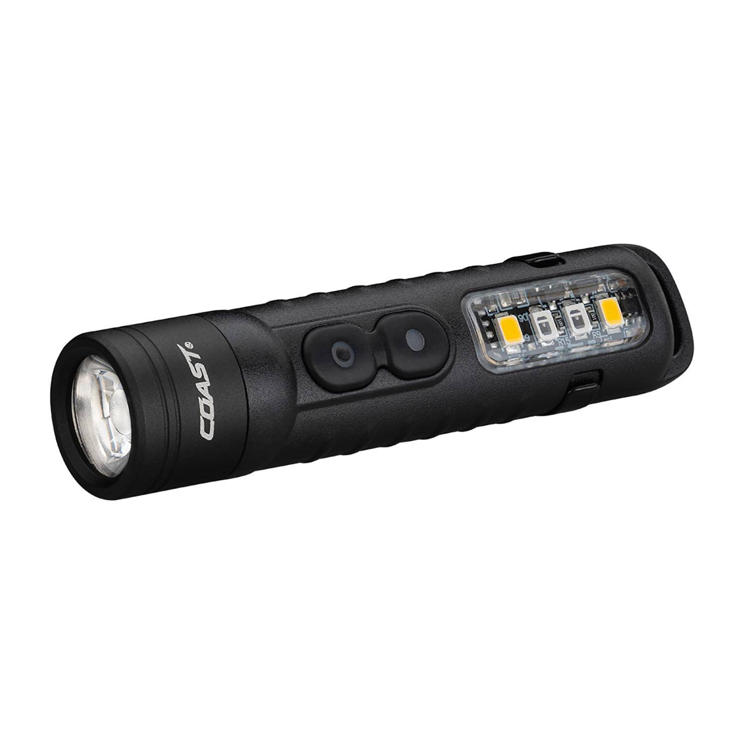 Coast KL30R Rechargeable EDC Flashlight with UV