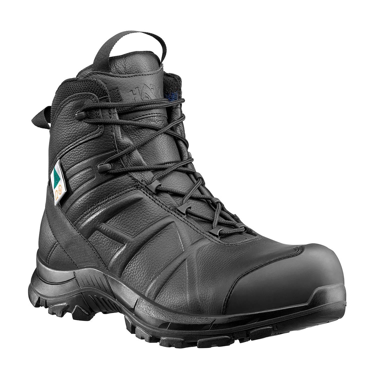 HAIX Men's Black Eagle Safety 55 Mid Side-Zip NFPA Boots