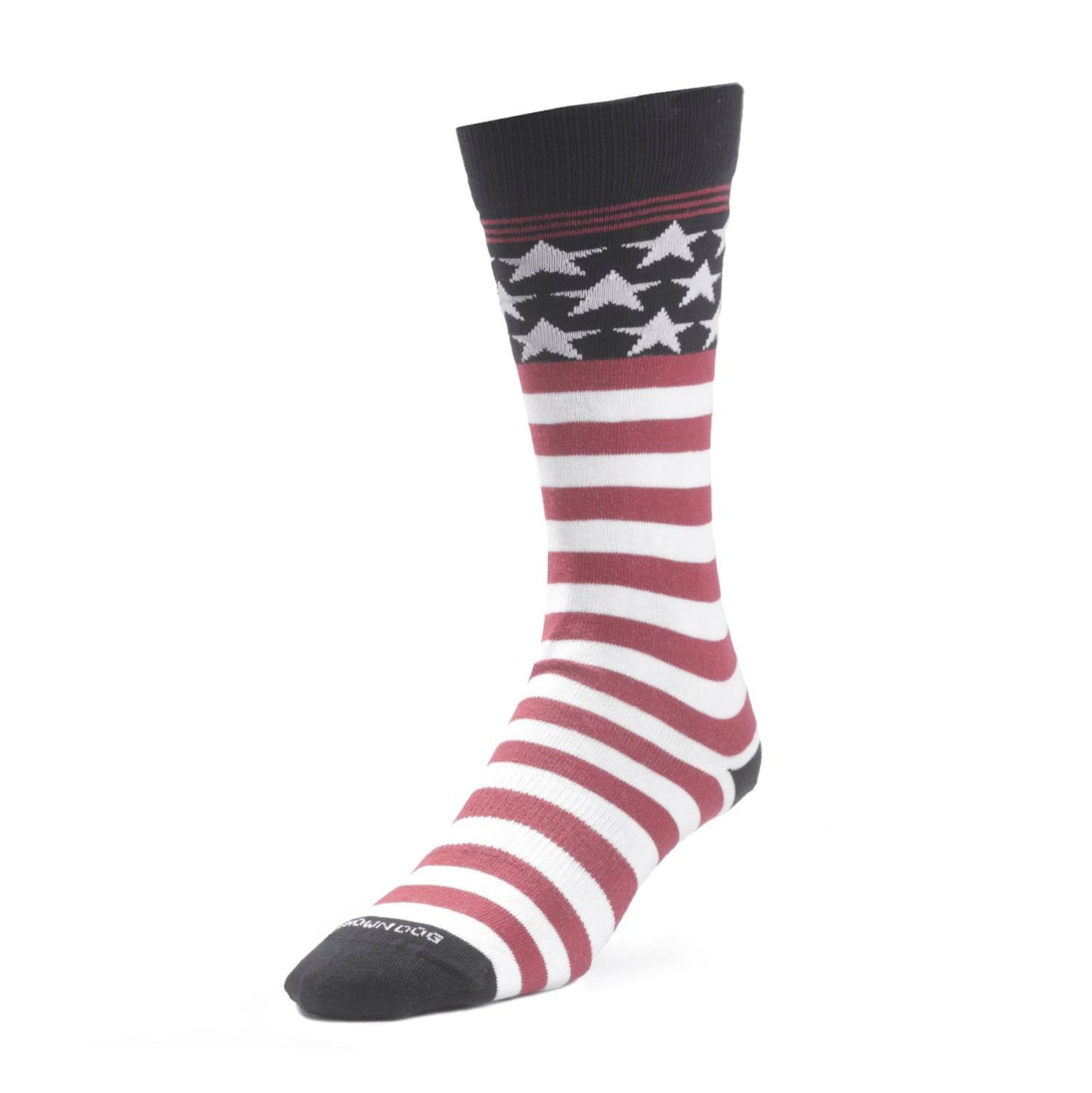 Brown Dog Freedom Socks