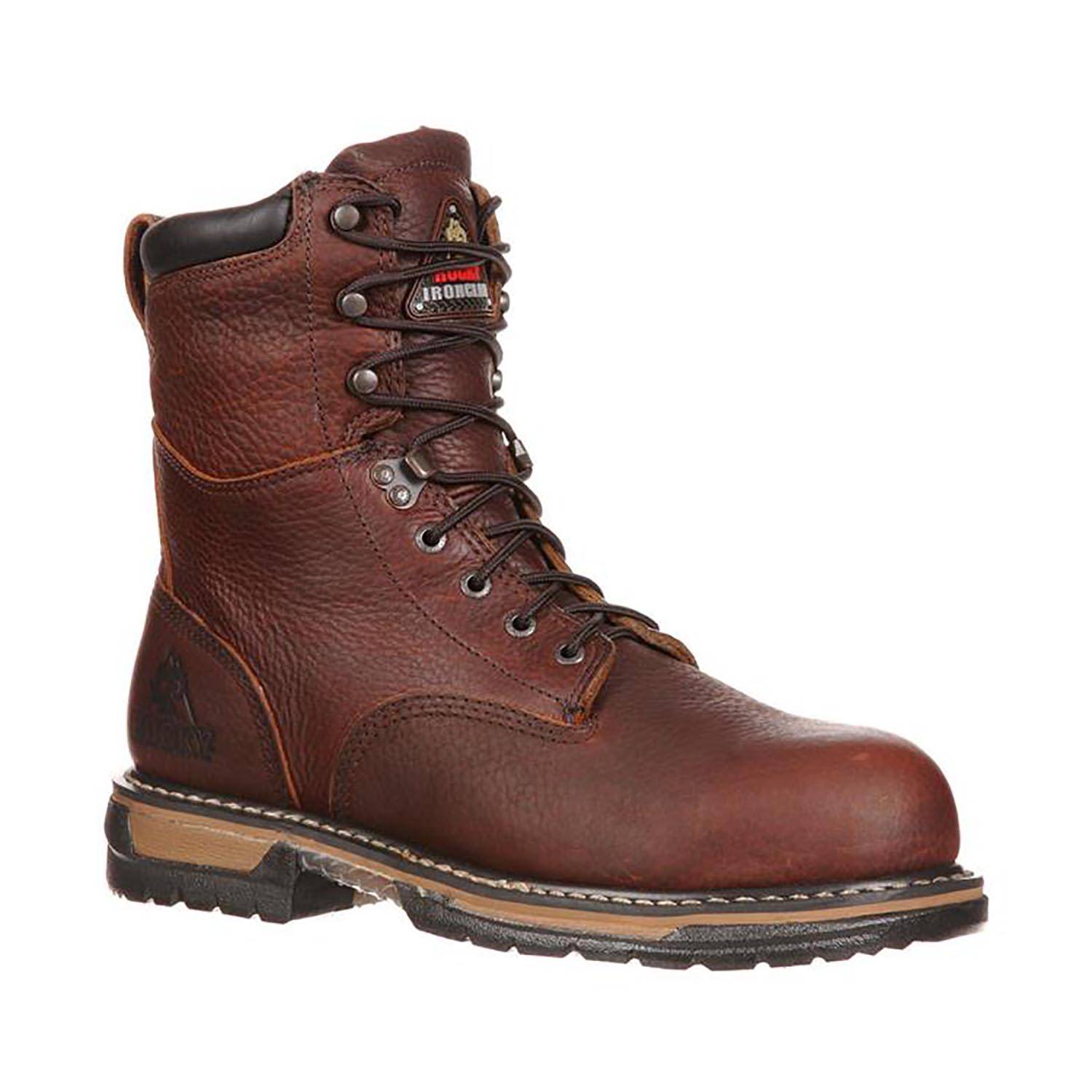 ROCKY MEN'S  8" IRONCLAD WATERPROOF BOOTS
