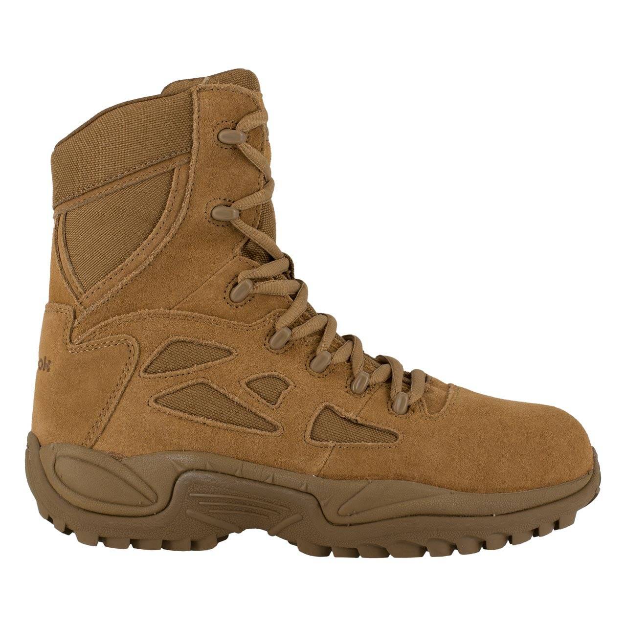 REEBOK RAPID RESPONSE 8" COMPOSITE TOE MILITARY BOOT