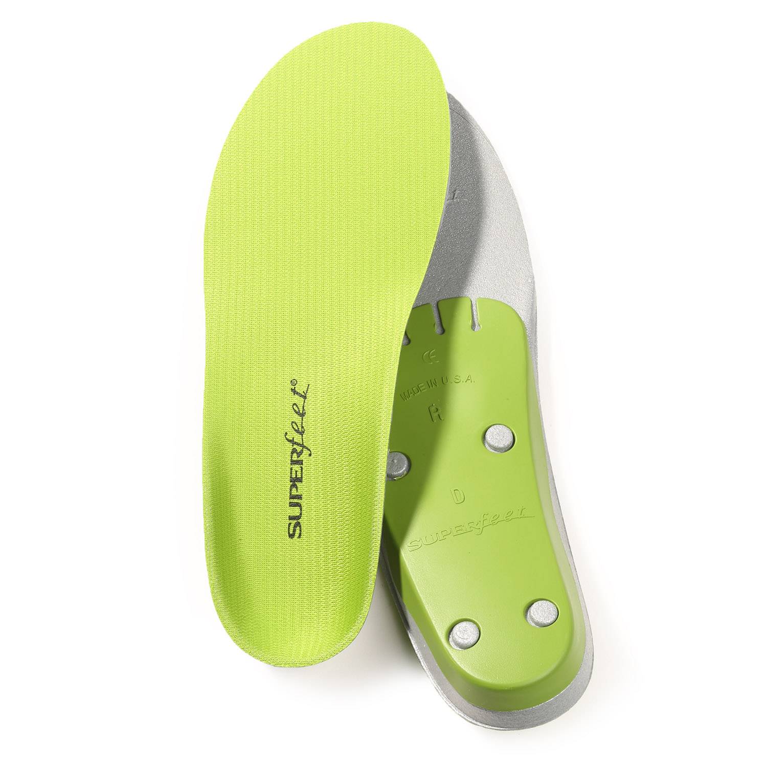 SUPERFEET MEN'S TRIM-TO-FIT GREEN INSOLES