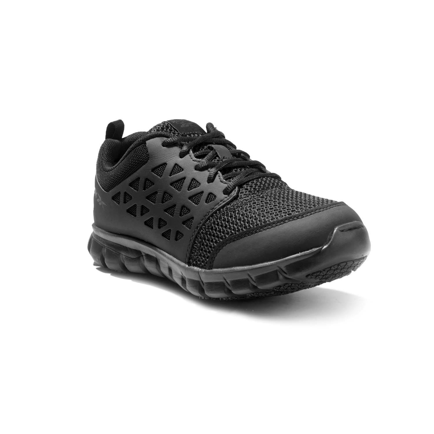 REEBOK MEN'S SUBLITE CUSHION SLIP RESISTANT WORK SHOES