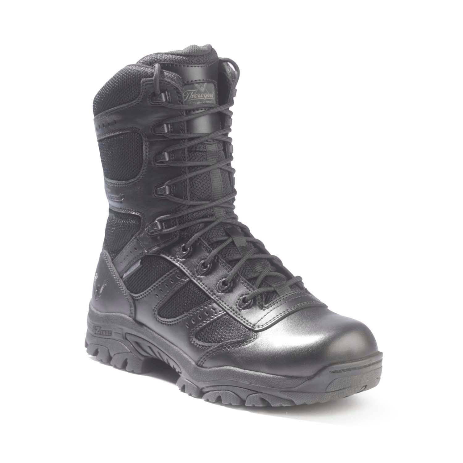 THOROGOOD 8" SIDE ZIP WATERPROOF COMPOSITE TOE BOOT