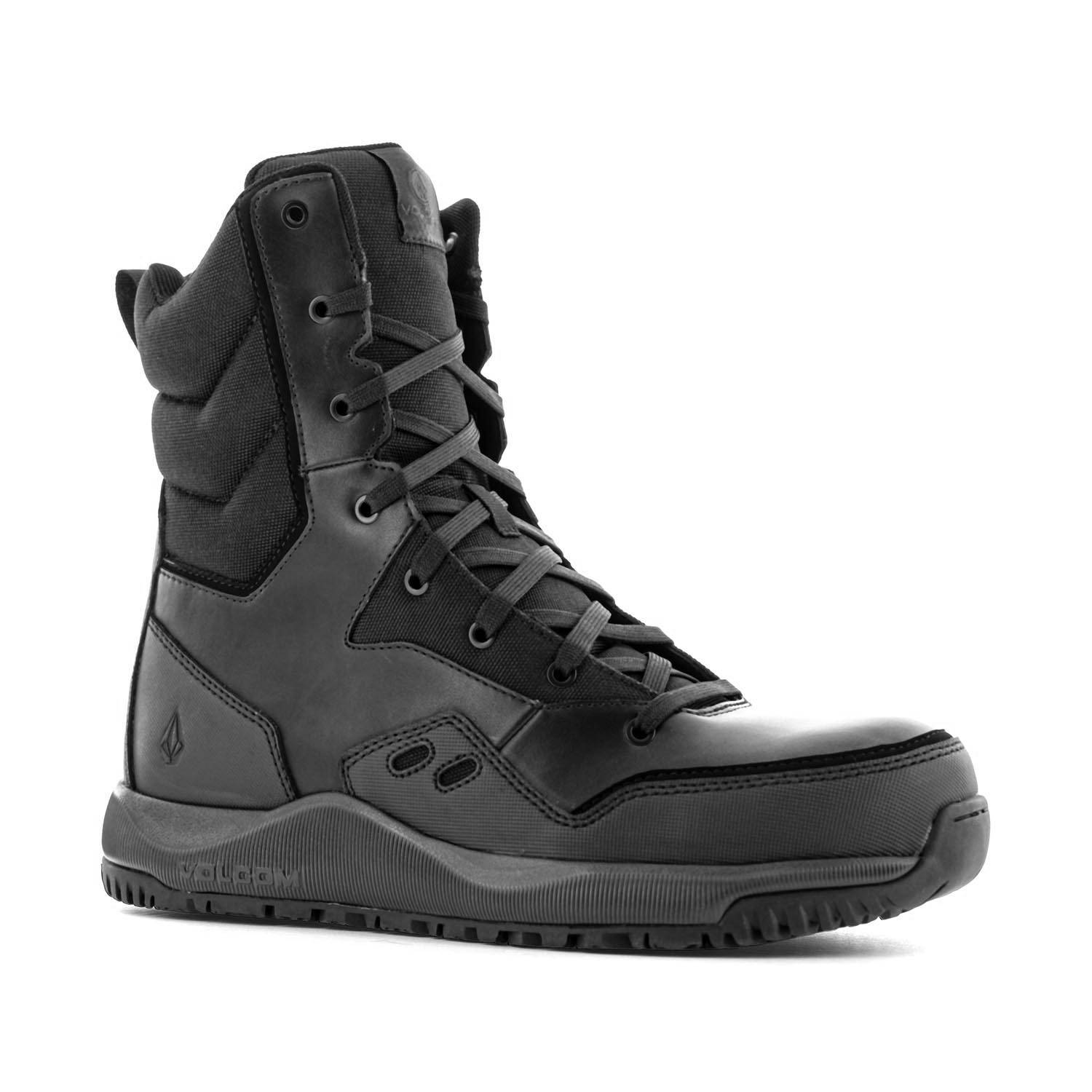 VOLCOM STREET SHIELD 8" COMPOSITE TOE SIDE ZIP BOOTS