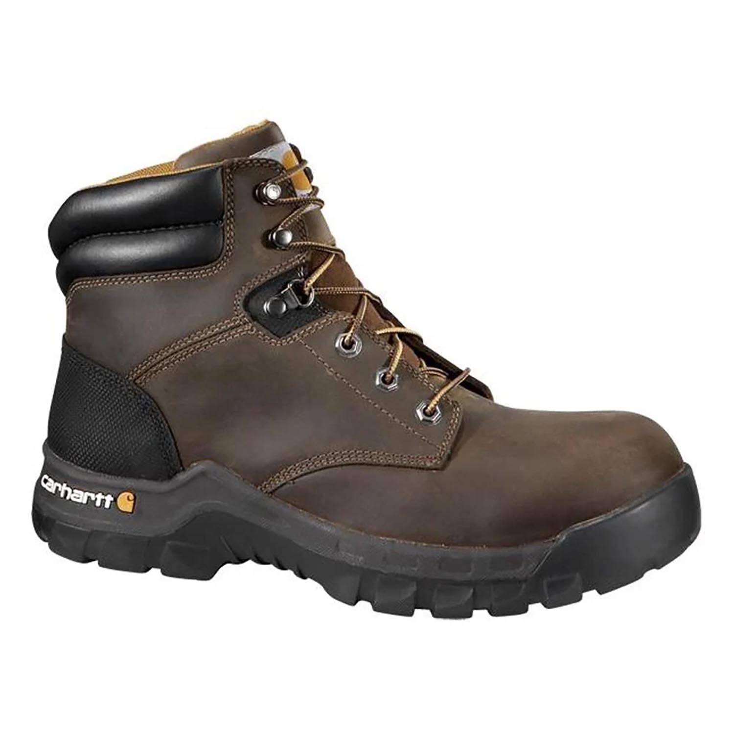 CARHARTT 6" MEN'S RUGGED FLEX COMPOSITE TOE WORK BOOTS