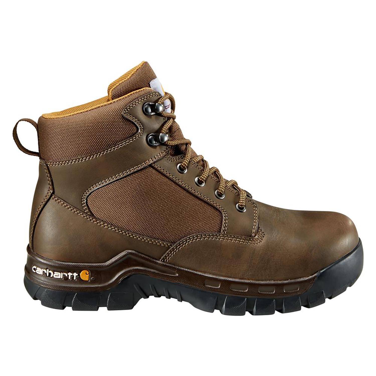 CARHARTT 6" MEN'S RUGGED FLEX STEEL TOE WORK BOOTS
