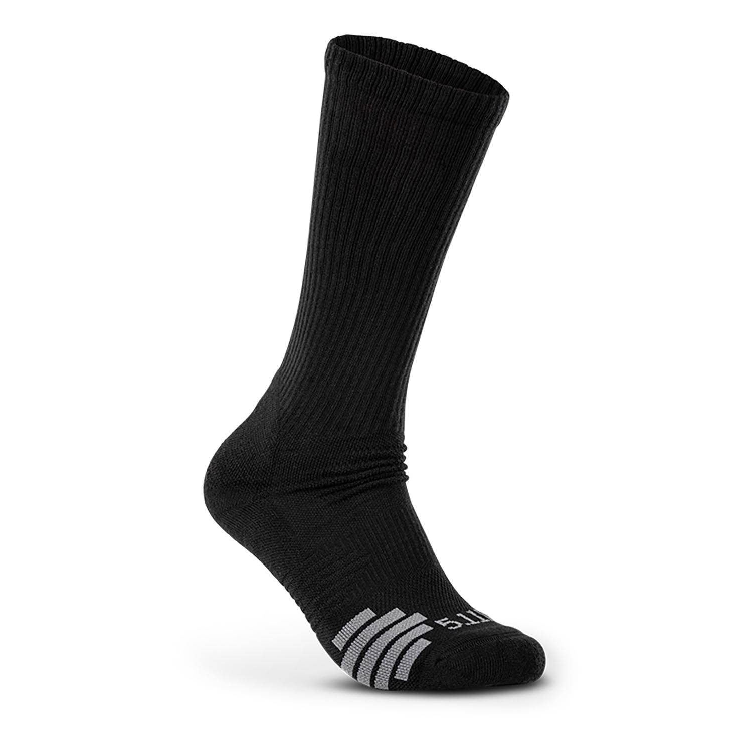 5.11 TACTICAL DUTY READY PLUS OTC SOCKS, 3 PACK
