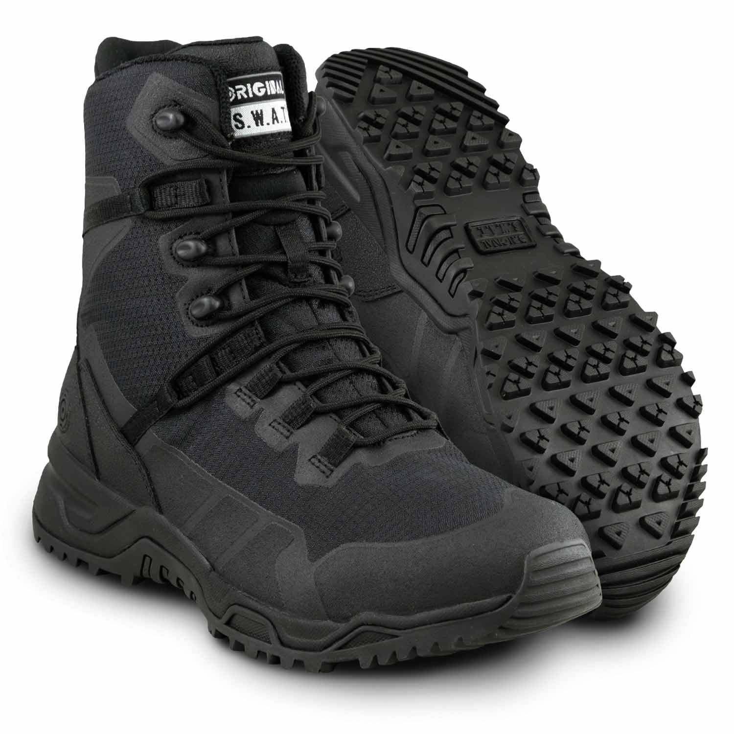 ORIGINAL S.W.A.T. ALPHA FURY 2.0 8" SIDE-ZIP TACTICAL BOOTS