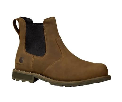CARHARTT MEN'S FRONTIER 6" WATER-RESISTANT STEEL TOE CHELSEA