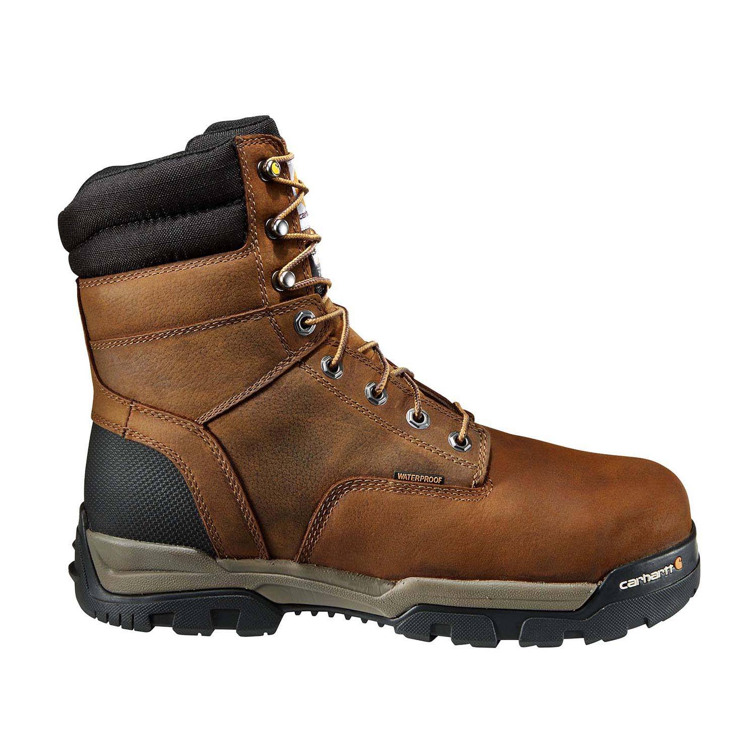 CARHARTT MEN'S GROUND FORCE 8" 600G WATERPROOF BOOTS