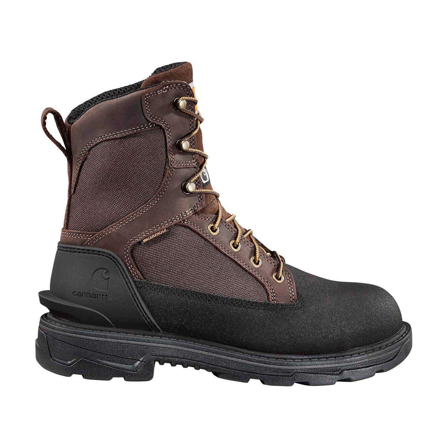 CARHARTT MEN'S IRONWOOD 8" 200G ALLOY TOE WATERPROOF BOOTS