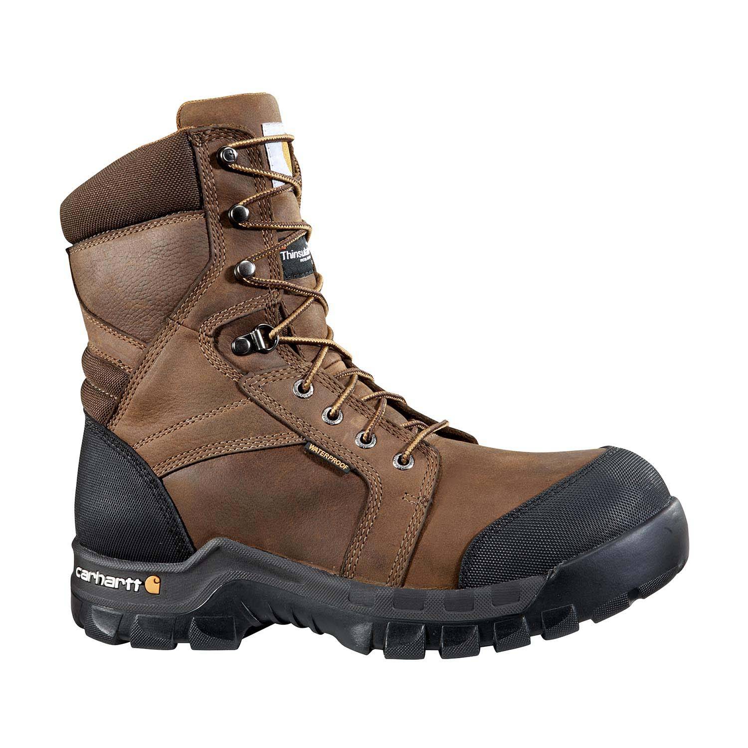CARHARTT MEN'S RUGGED FLEX 8" 400G COMPOSITE TOE WATERP