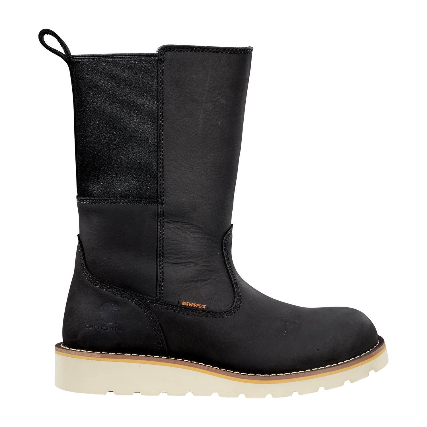 CARHARTT WOMEN'S WELLINGTON WEDGE 10" WATERPROOF BOOTS