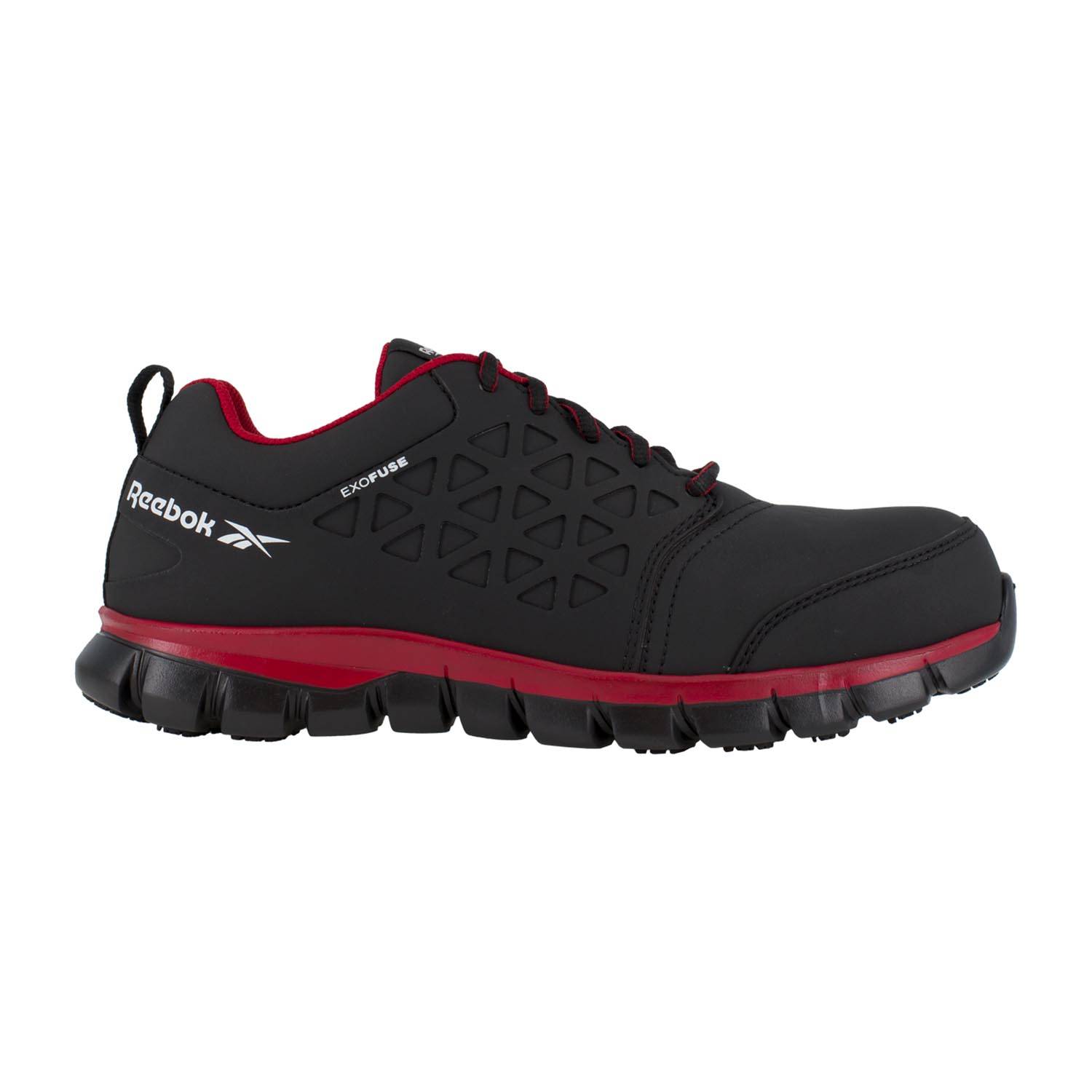 REEBOK MEN'S SUBLITE CUSHION WORK MID COMPOSITE TOE BOOTS