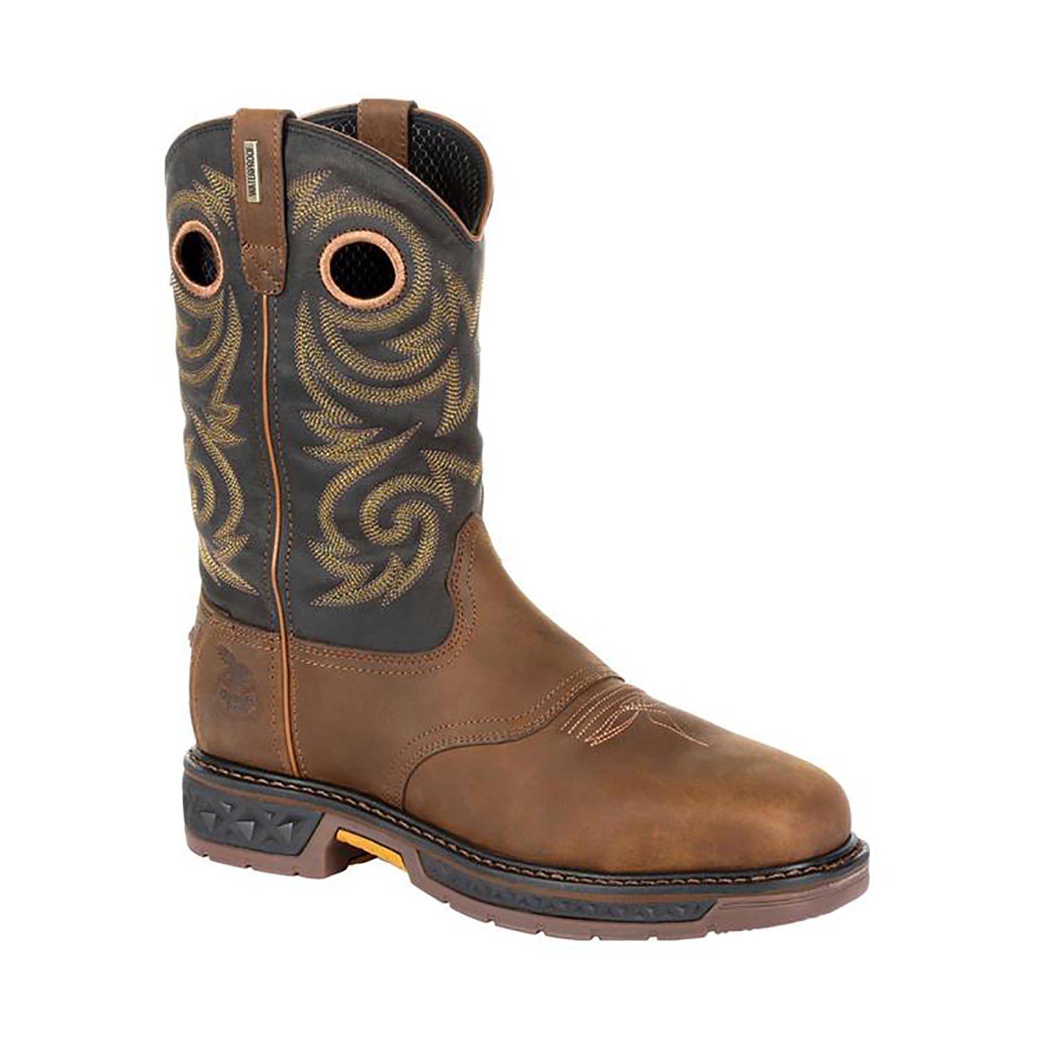 GEORGIA BOOT MEN'S 11&QUOT; CARBO-TEC LT PULL-ON SQUARE TOE