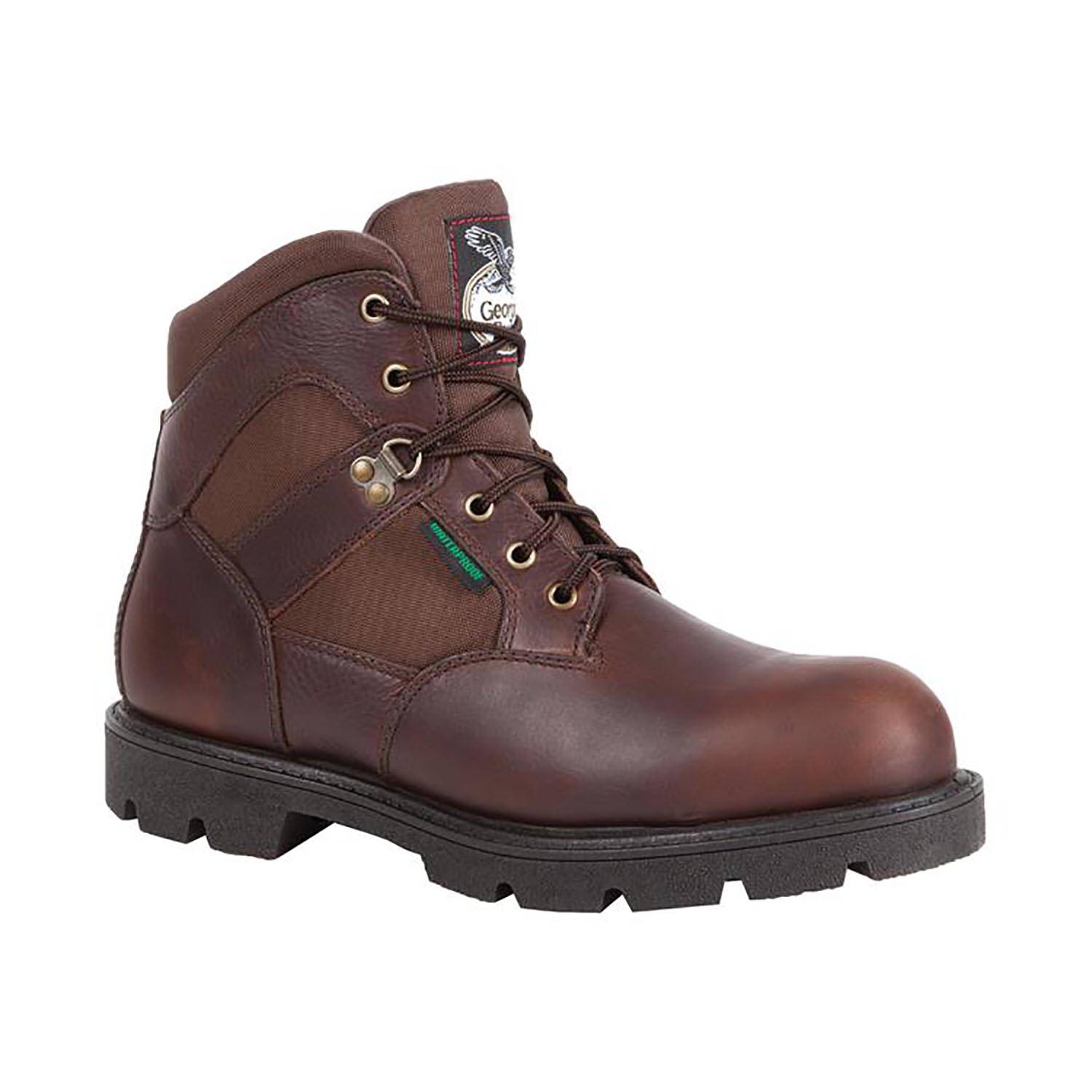 GEORGIA MEN'S 6" HOMELAND WATERPROOF BOOTS