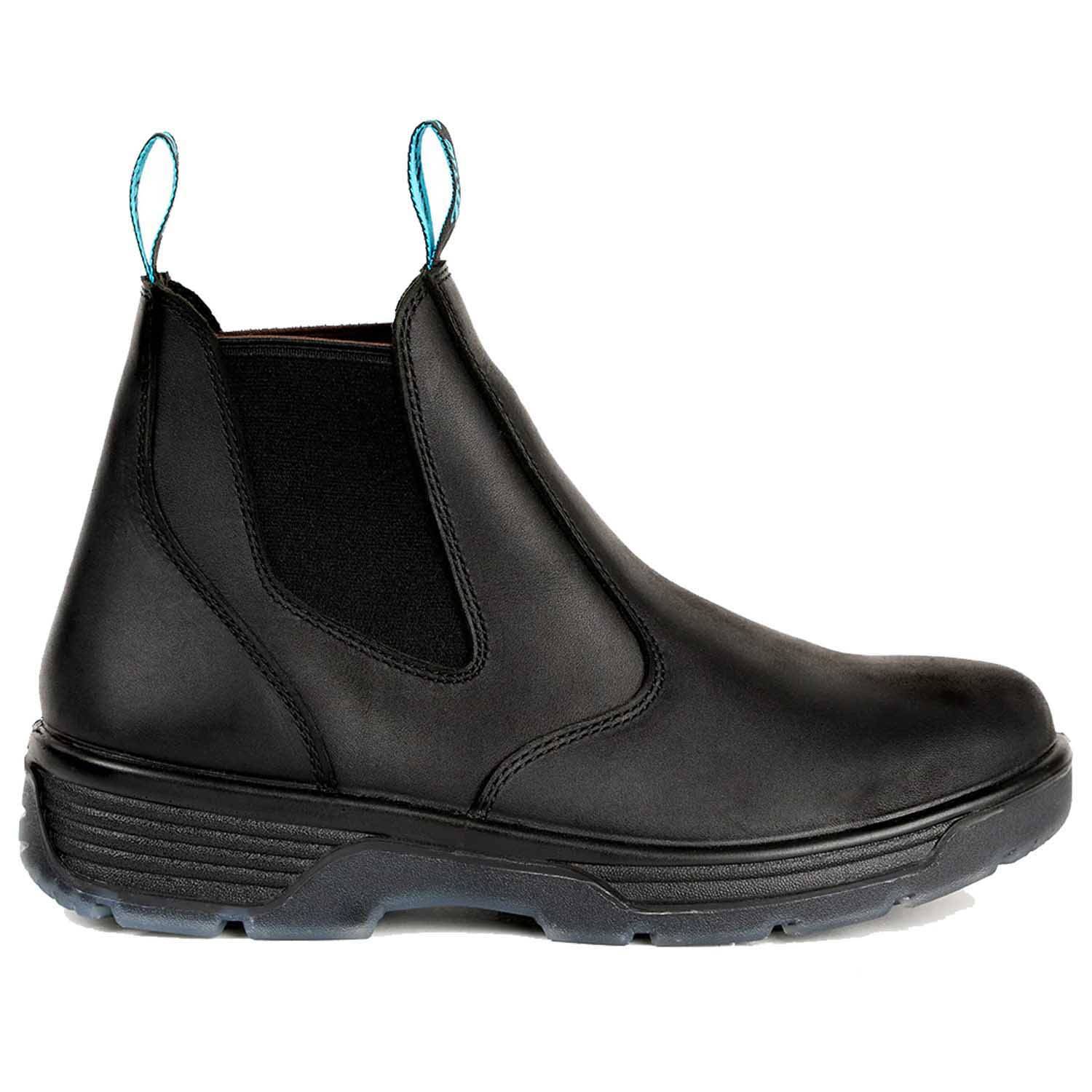 BLUE TONGUE STATION BTST 6" SLIP-ON SOFT TOE BOOTS