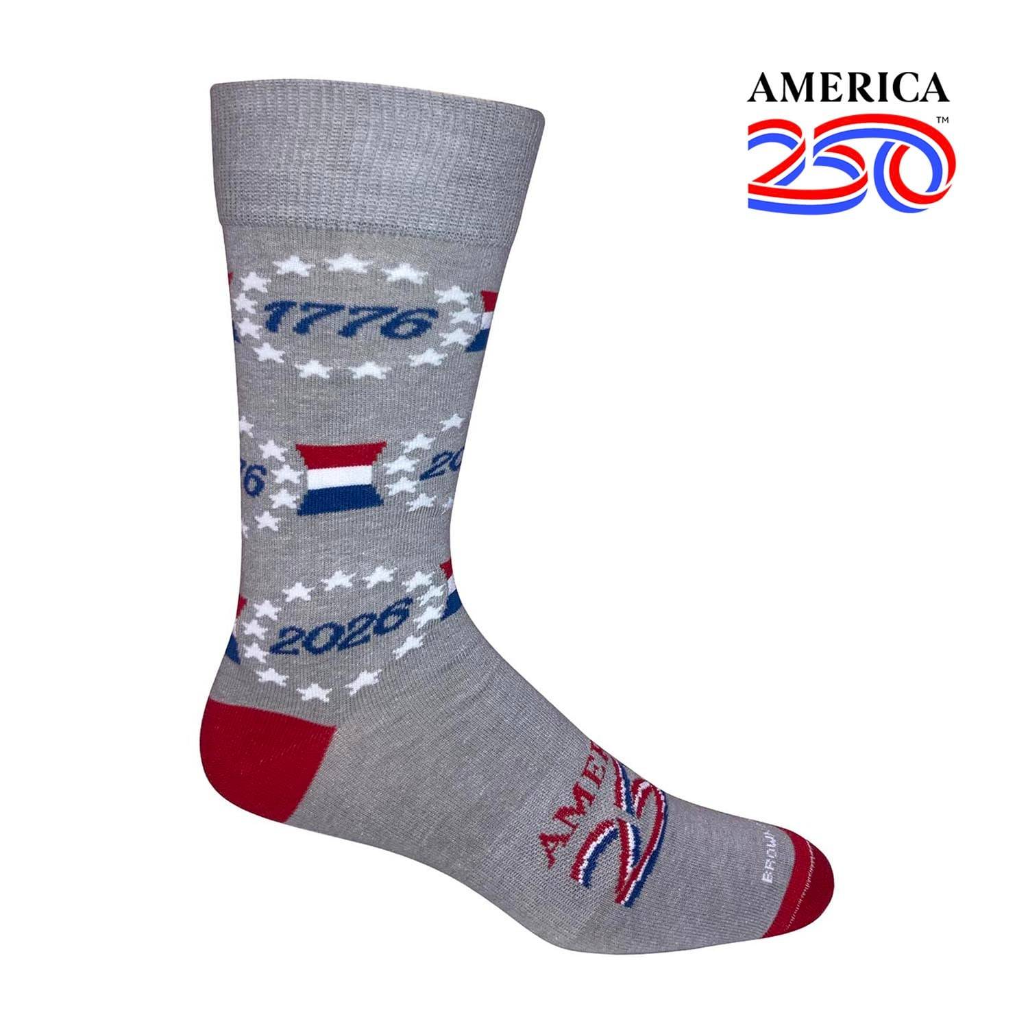 Wilson Brown Stars & Stripes Casual Socks