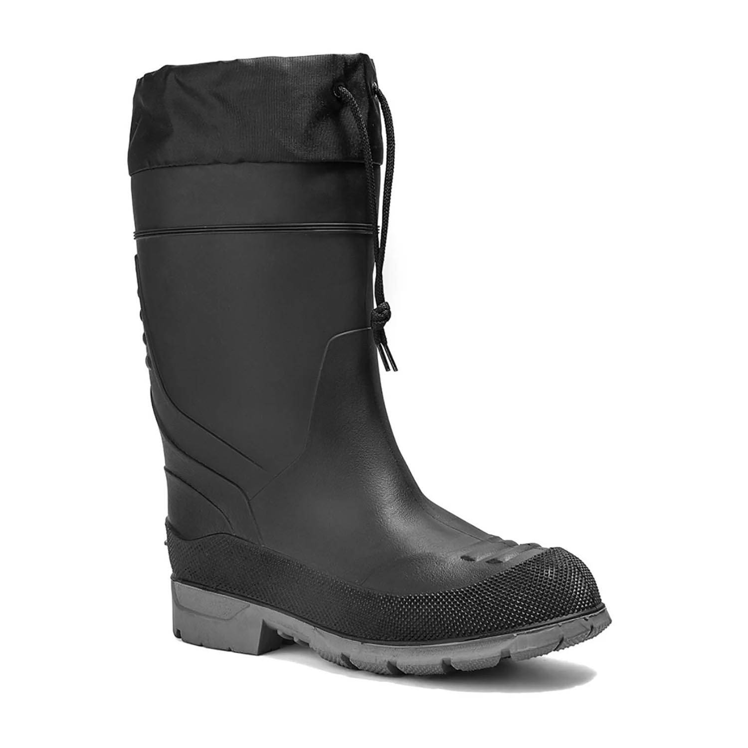 CHINOOK MEN'S BADAXE STEEL TOE WATERPROOF RUBBER WORK BOOTS