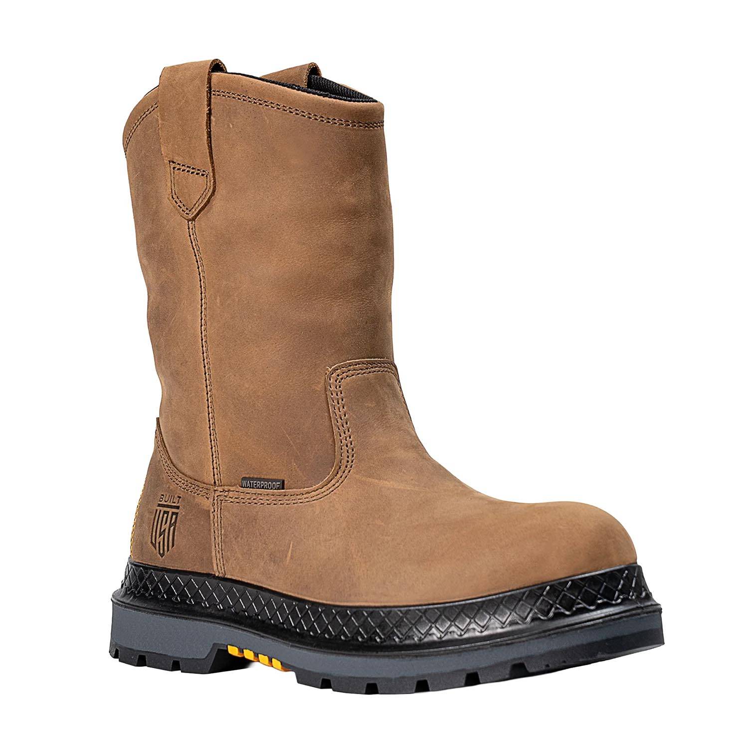 CHINOOK MEN'S BUCKMAN RANCHER WELLINGTON WATERPROOF WORK BOO