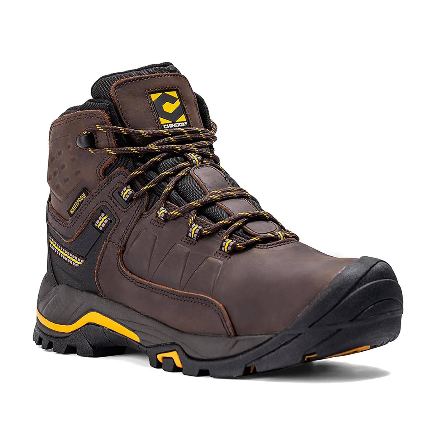 CHINOOK MEN'S APPALACHIA 6" MID WATERPROOF WORK BOOTS